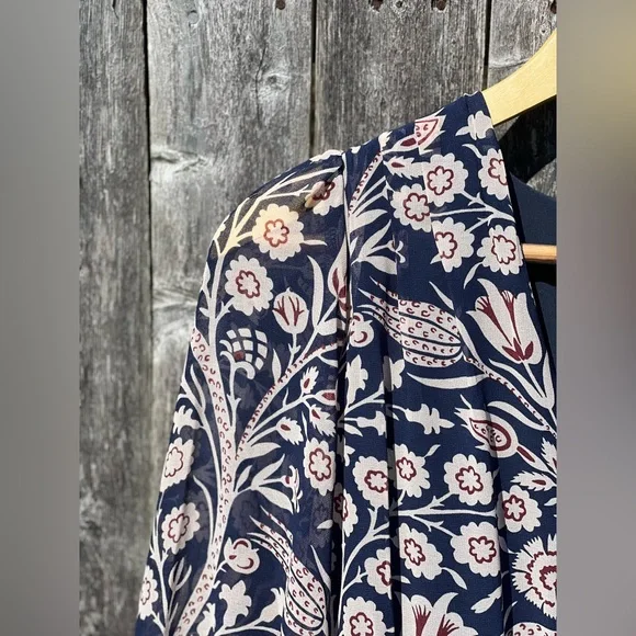 TED Baker Tarissa floral-print tiered crepe mini dress - Picture 8 of 14